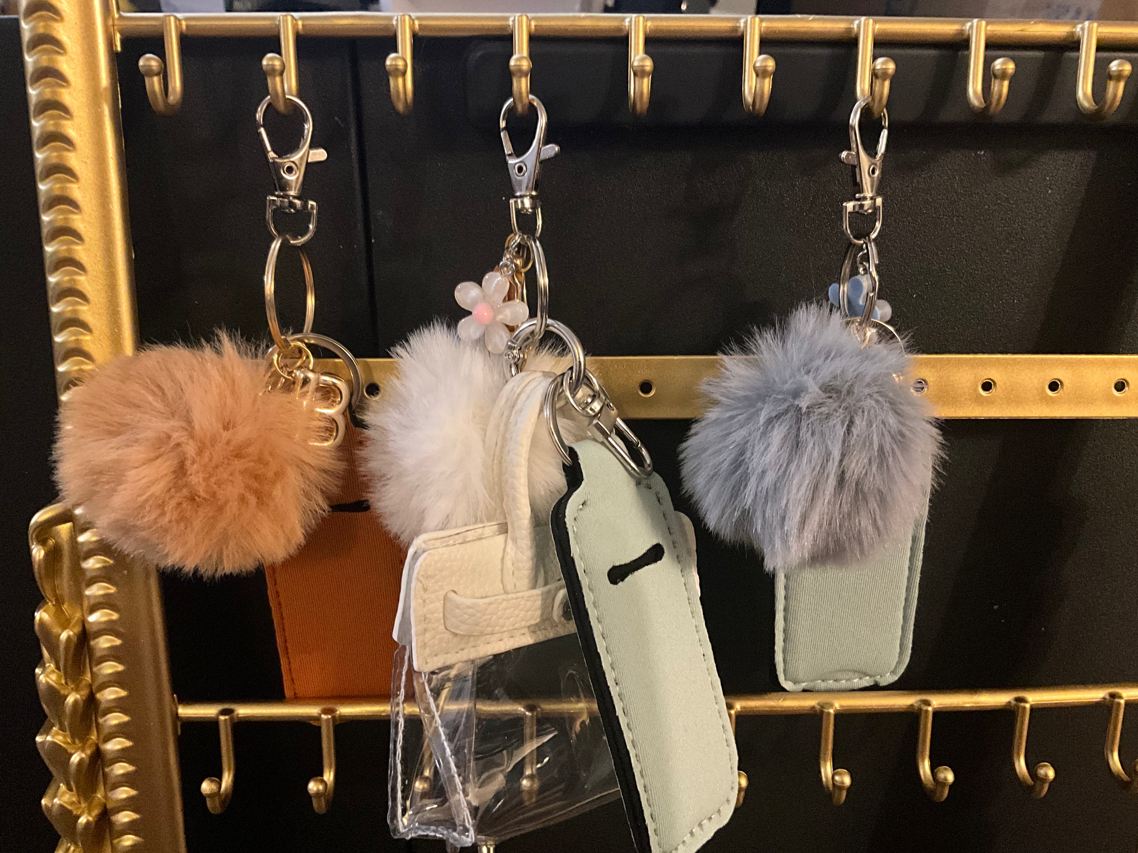 Letter key chains (read description)