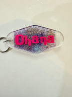 Stitch junk keychain