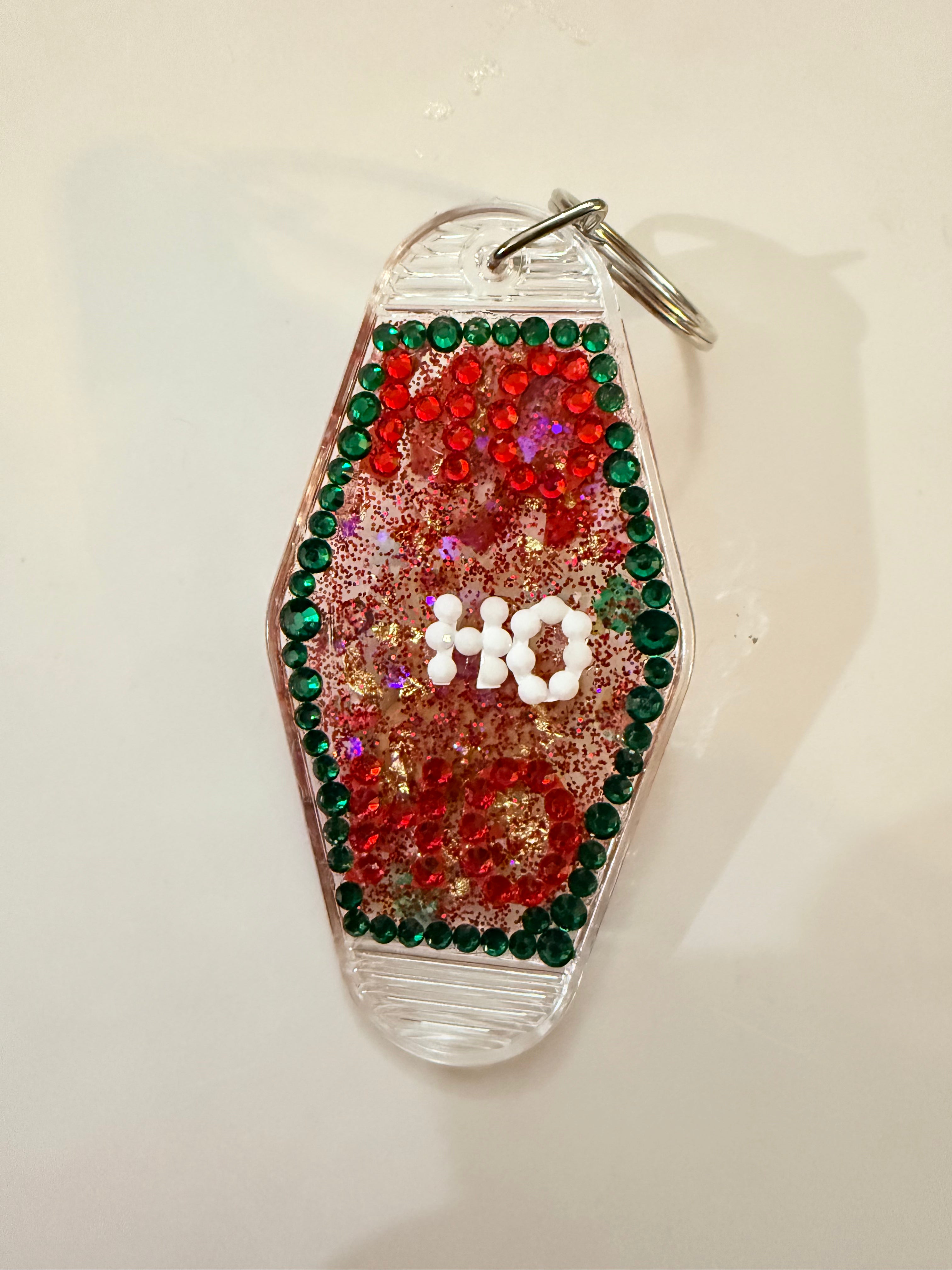 Christmas junk keychain