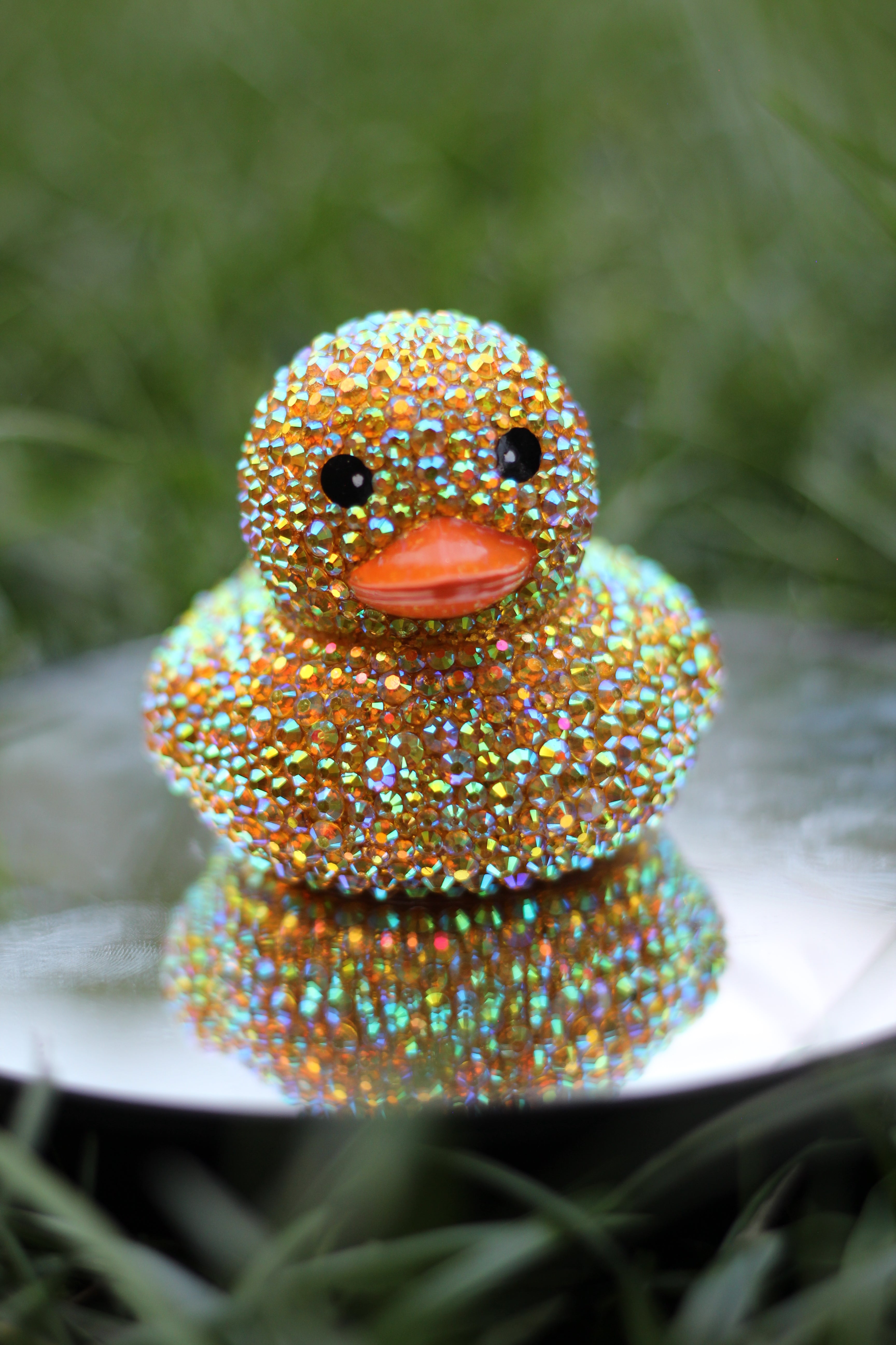 medium sized AB yellow rubber duck