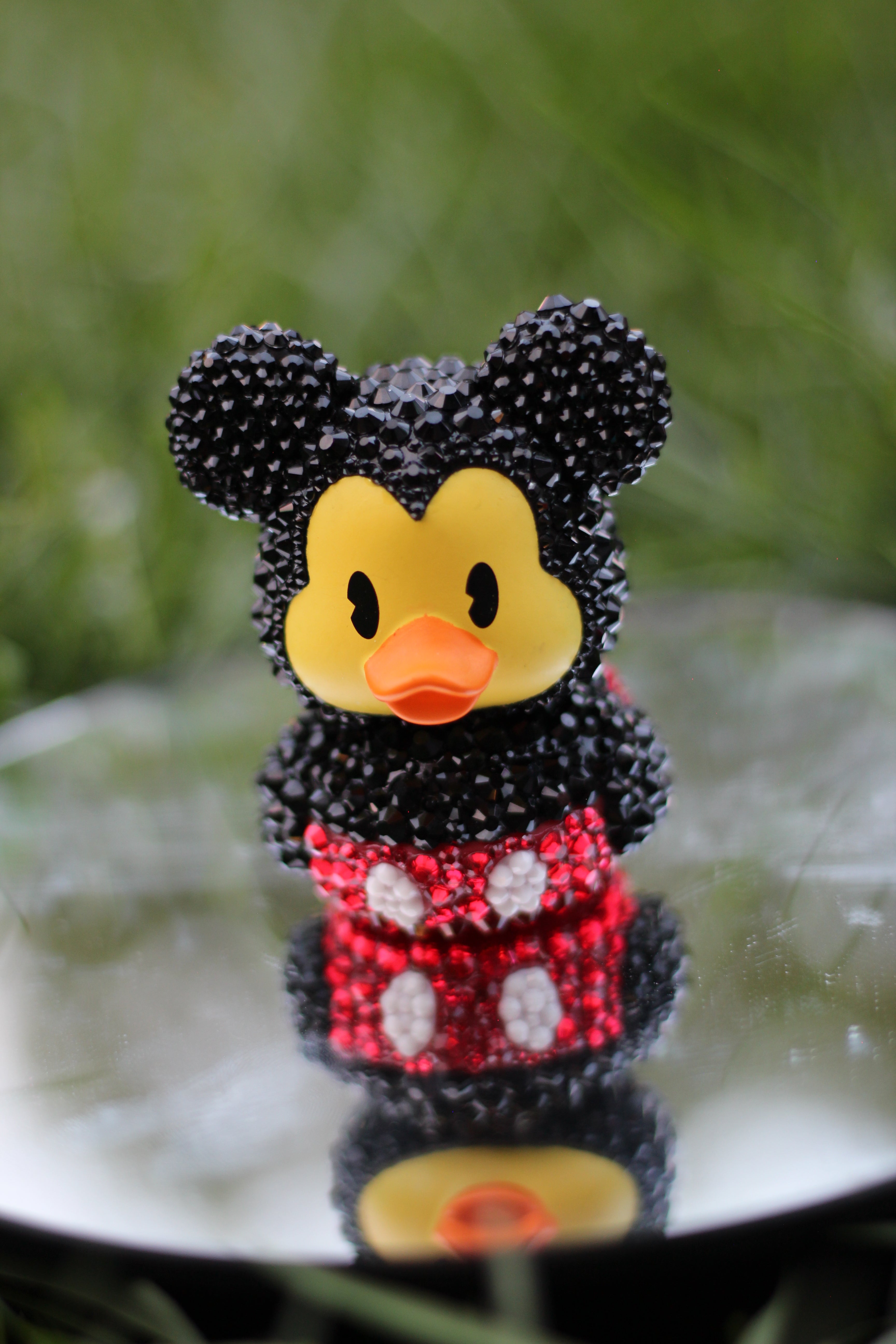 mickey mini rubber duck