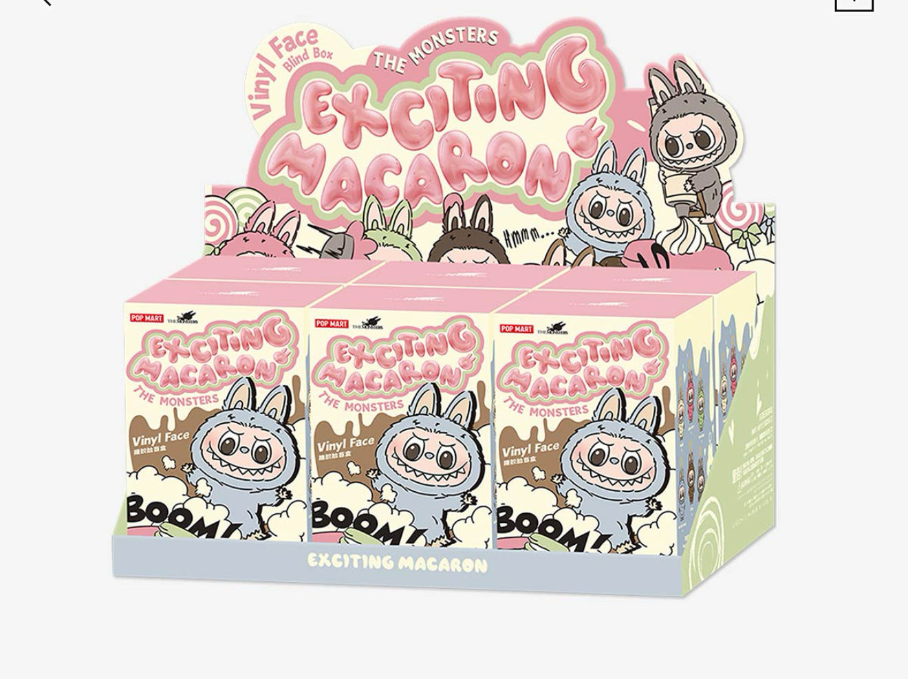 Exciting macaron single blind boxes
