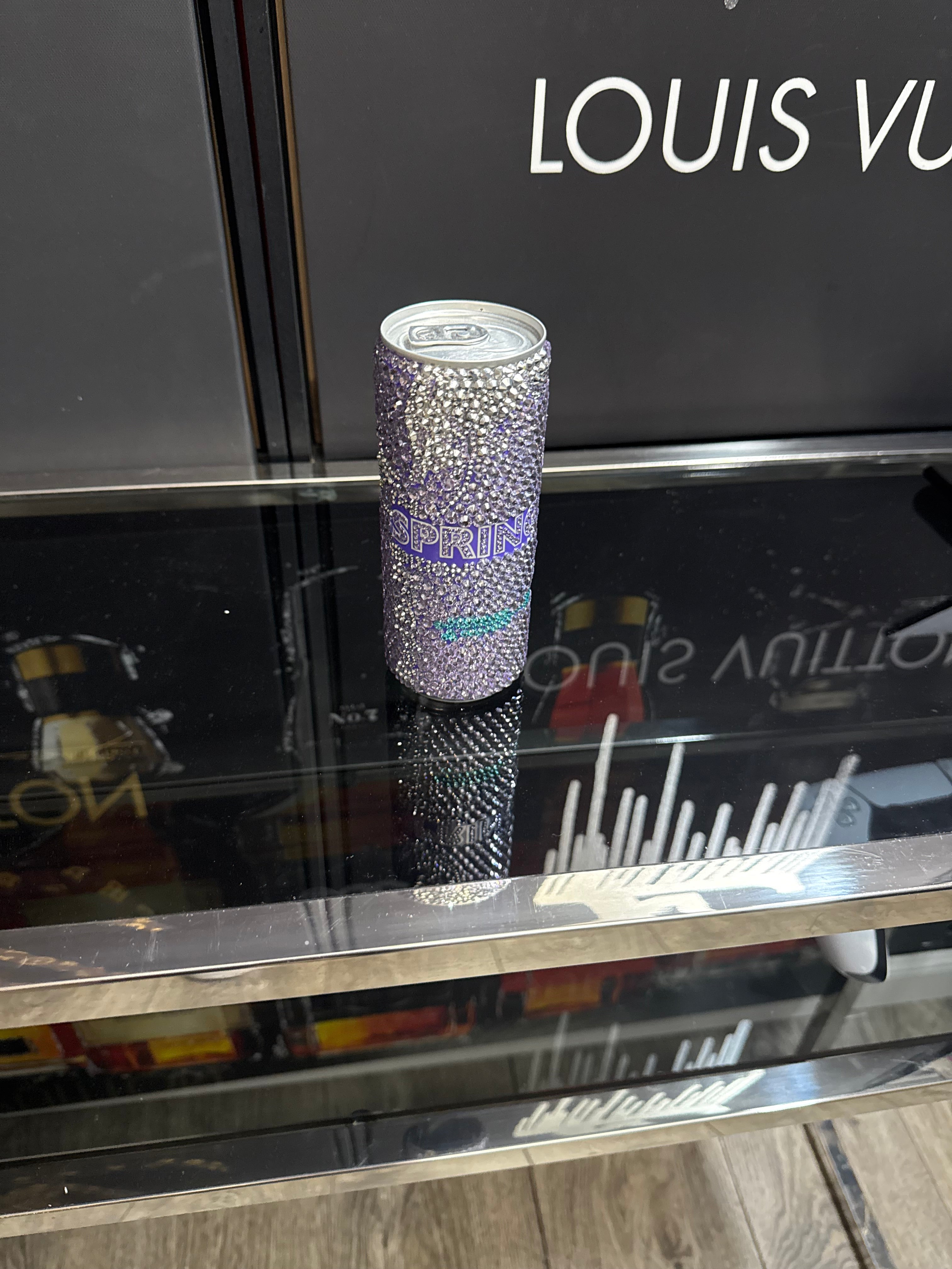 Bedazzled Red Bull can