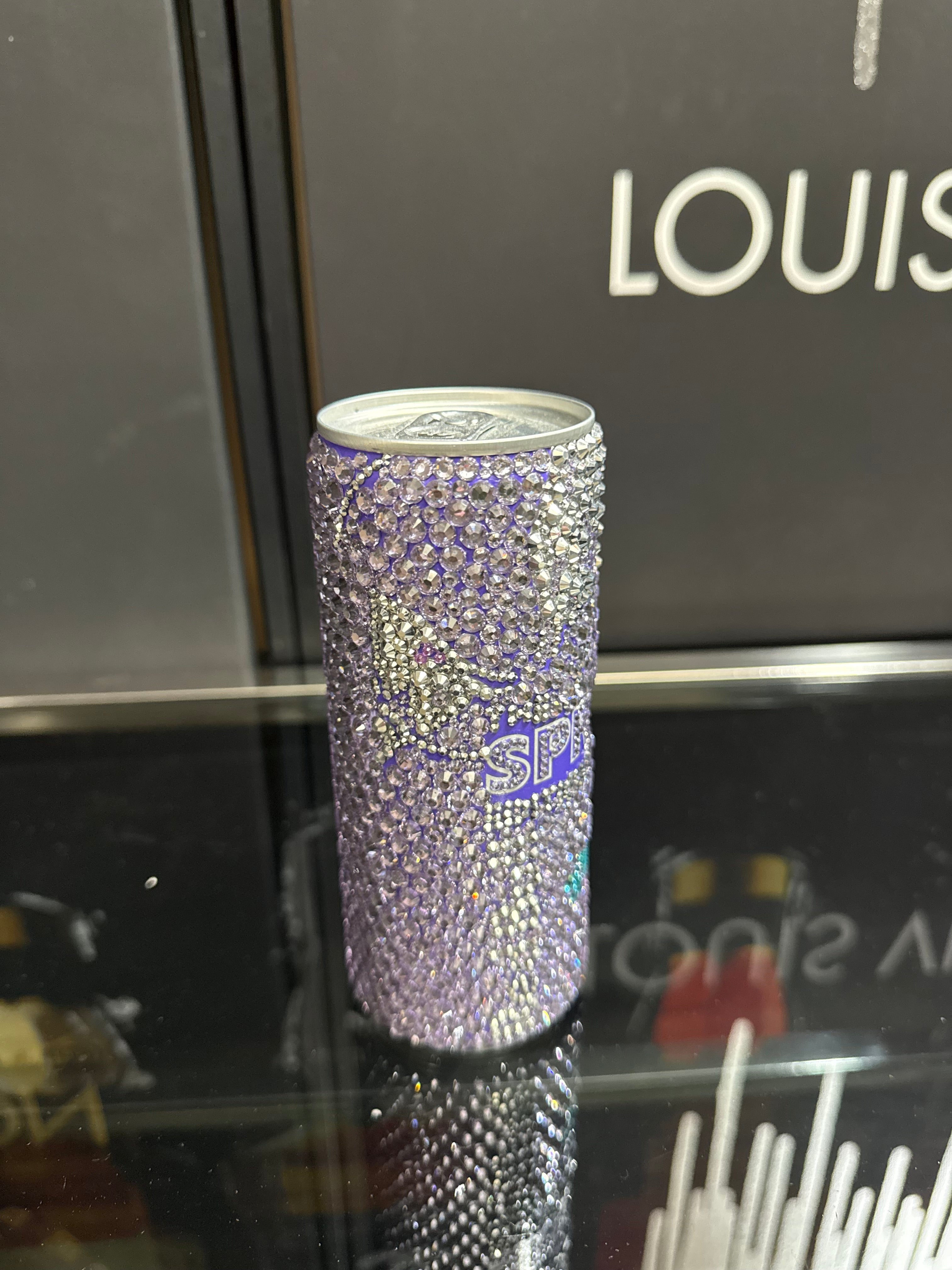 Bedazzled Red Bull can